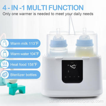 Doppelseitiger elektrischer Babyflaschenwärmer für den Haushalt